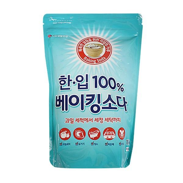 LG생활건강 한입100  베이킹소다 1KG -TJ/세탁/세제