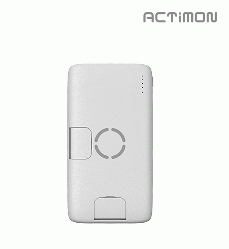 [후니케이스]액티몬 보조배터리MON-PW-B8000 8000mAh 거치무선충전 10W