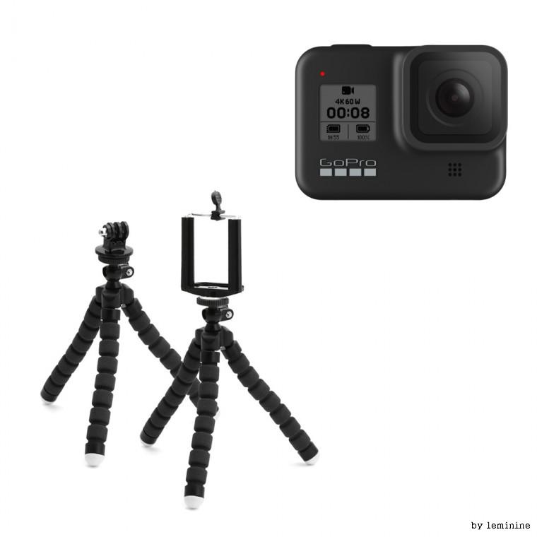 GOPRO HERO 8 액션캠 관절 삼각대 소형 문어 고릴라