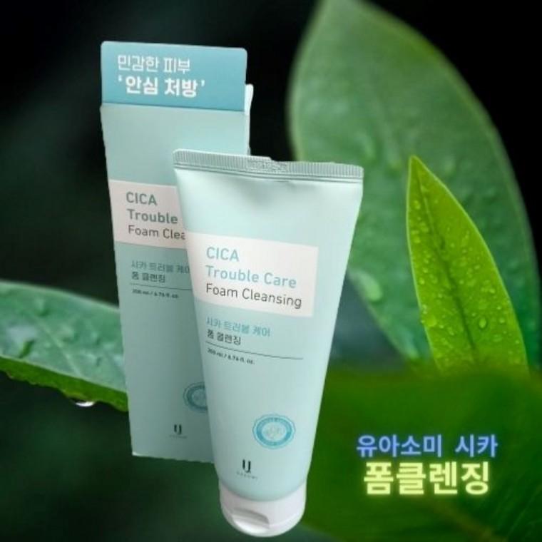 피부 트러블 케어 시카 클렌징 폼 200ml 시카추출물 1000mg