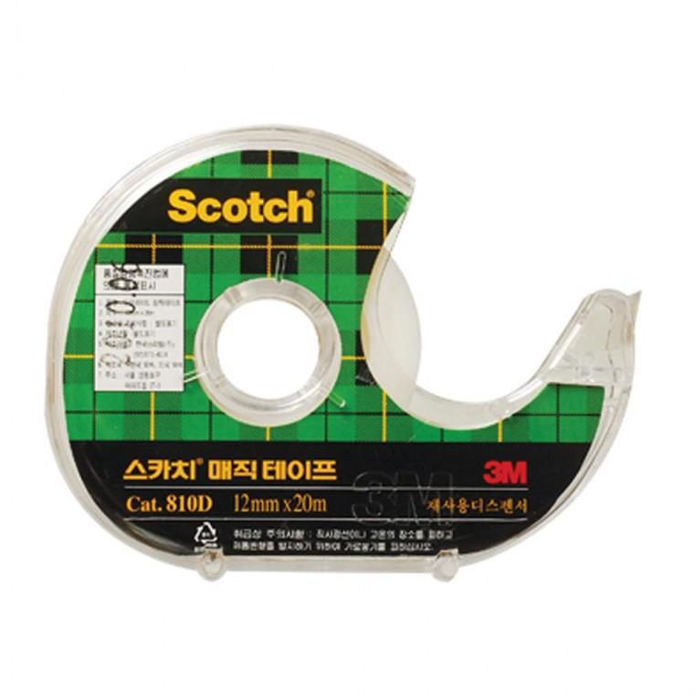 3M 스카치 매직테이프 810D 디스펜서 (12mmx20m)