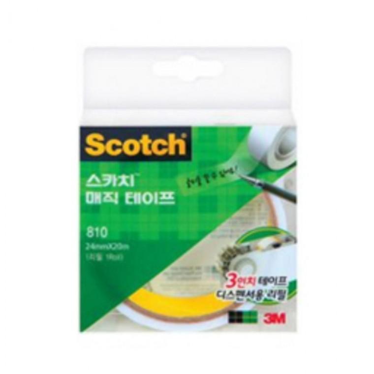 3M 스카치 매직테이프 리필 810R (24mmx20m) 3인치