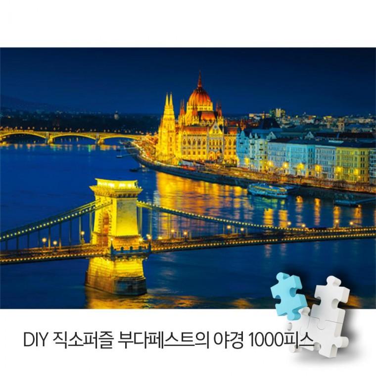 DIY 풍경 직소퍼즐 부다페스트의 야경 1000피스