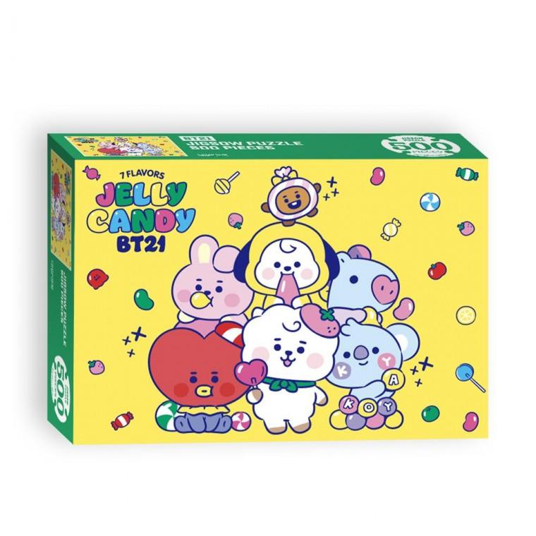 DIY 직소퍼즐 BT21 베이비 퍼즐 젤리캔디 500피스