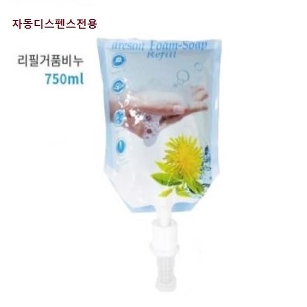 TH-903 자동디스펜서전용 거품비누리필 750ml