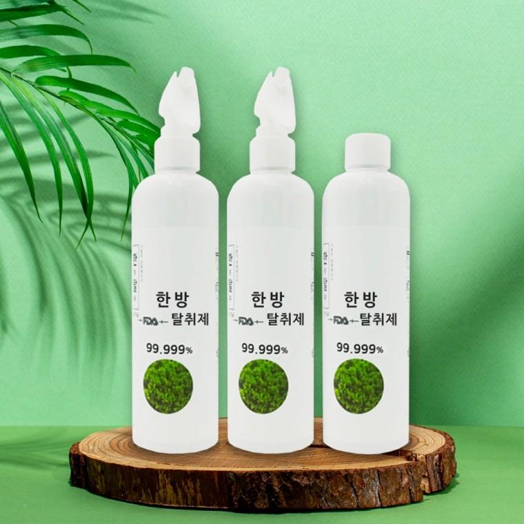 주바이오 한탈 천연공기탈취제 300ml JB-200 2개 + 리필용 300ml 1개