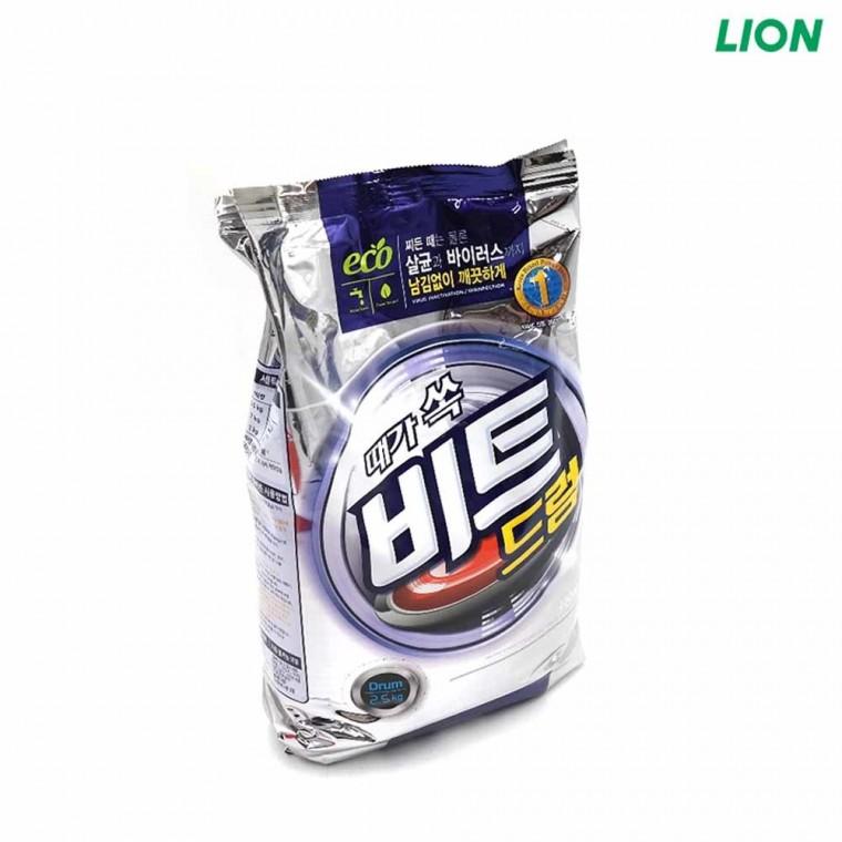 비트 드럼용 가루세제 2.5kg 리필 파우치 1EA