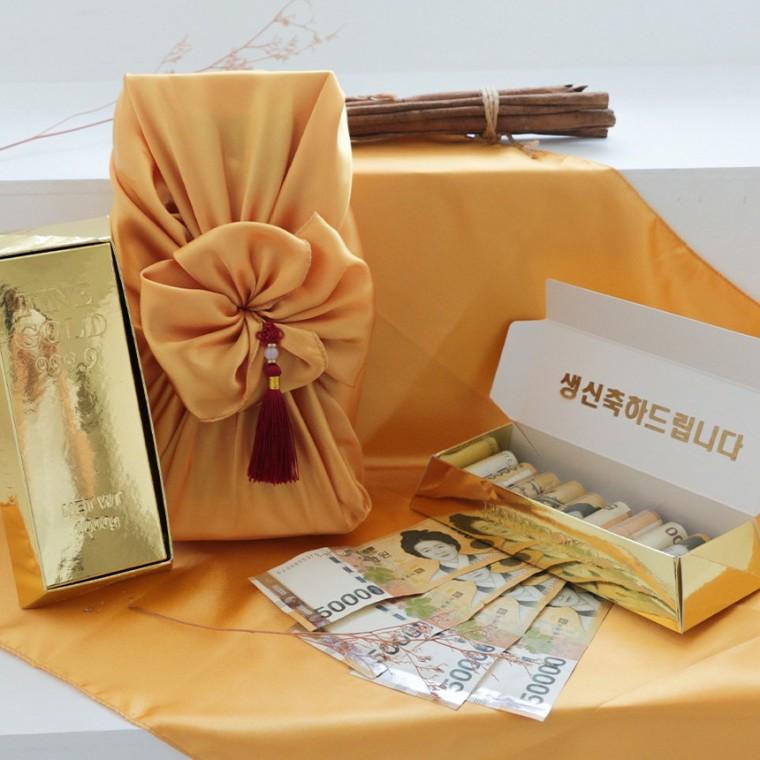 골드바 반전 용돈 박스 상자 어버이날 생신 생일 환갑 현금 돈 이벤트 선물