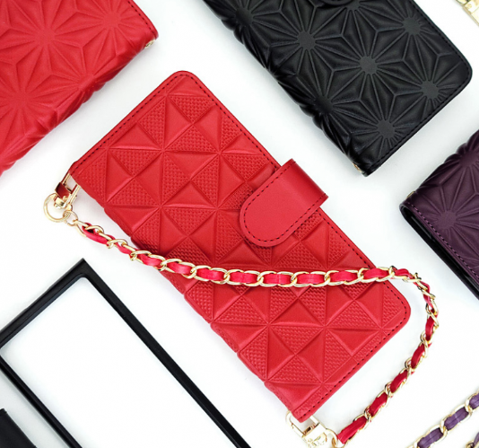 [후니케이스] Z폴드3/4/5/6/7 퀸 체스 지퍼 다이어리 소가죽 케이스