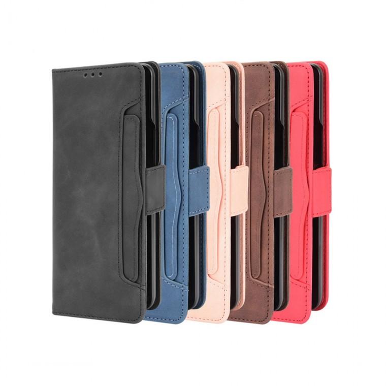 [후니케이스] 갤럭시 Z폴드2/3/4/5/6/7 카드슬롯 가죽 케이스 5종