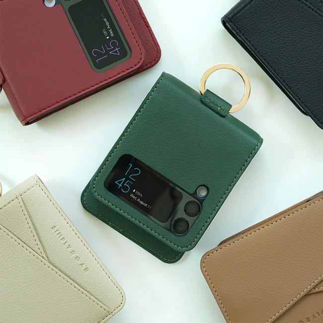 J Z플립 원디 4/5/6/7 레더 케이스