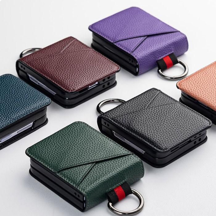 라피네 레인 Z플립/3/4/5/6/7 카드수납 케이스 JT