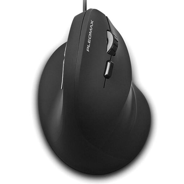 플레오맥스 MO-ER300 버티컬마우스 블랙