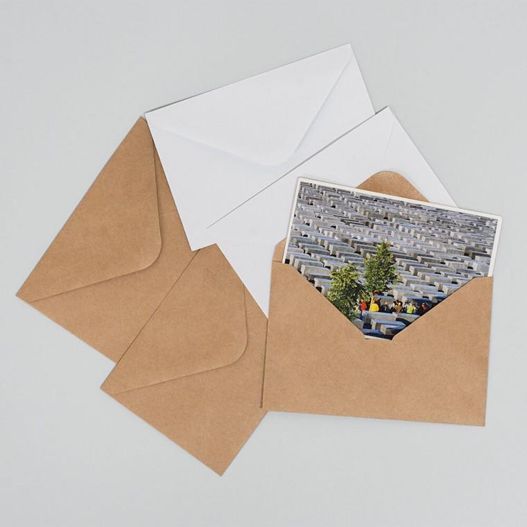 심플 무지 엽서봉투 158x108mm 100매