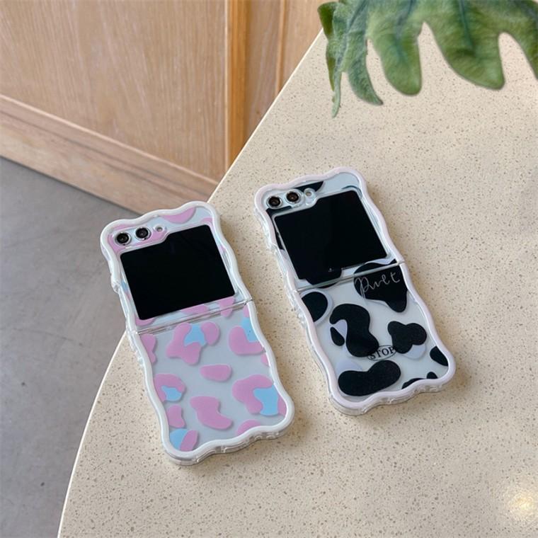 Z플립 워터드롭 패턴 TPU 케이스 갤럭시Z플립6 Z플립5 Z플립4 Z플립3