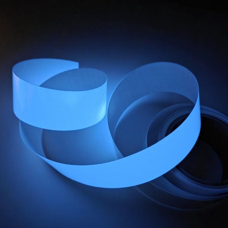 야광테이프 블루화이트 5cmX5M