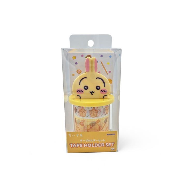 우사기 테이프홀더 세트 캐릭터 마스킹테이프 데코문구 귀여운소품