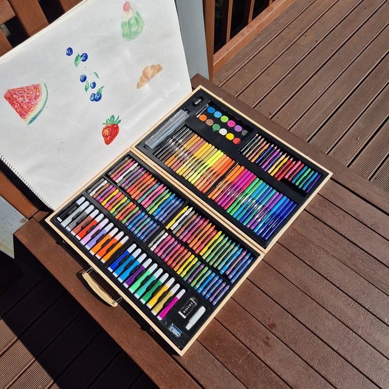 180종 그림 그리기 세트 미술용품 선물