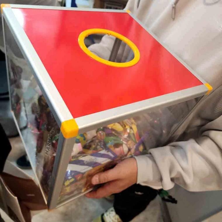 뽑기상자 추첨 응모함 대형 케이스 30cm