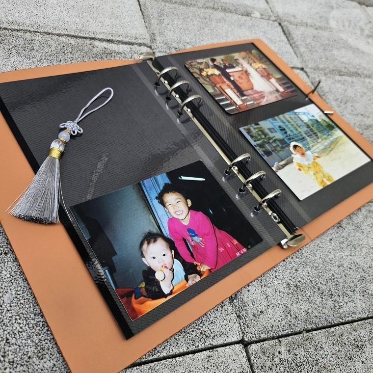 PU가죽 고급 앨범 사진첩 포토카드