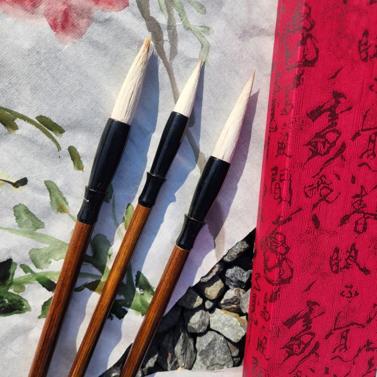 초보자 서예 붓 3종세트 캘리그라피