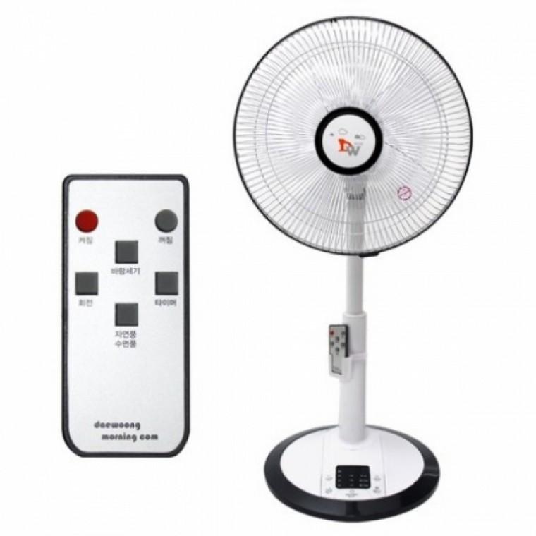 모닝컴 5엽날개 좌석용 스탠드 리모컨 선풍기 RF-R1485LS