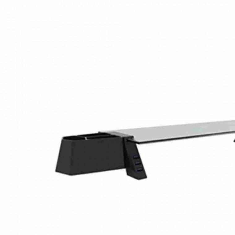 스마트독 브릿지 USB 블랙 컴퓨터모니터선반 컴퓨터모니터받침대 모니터받침 컴퓨터거치대