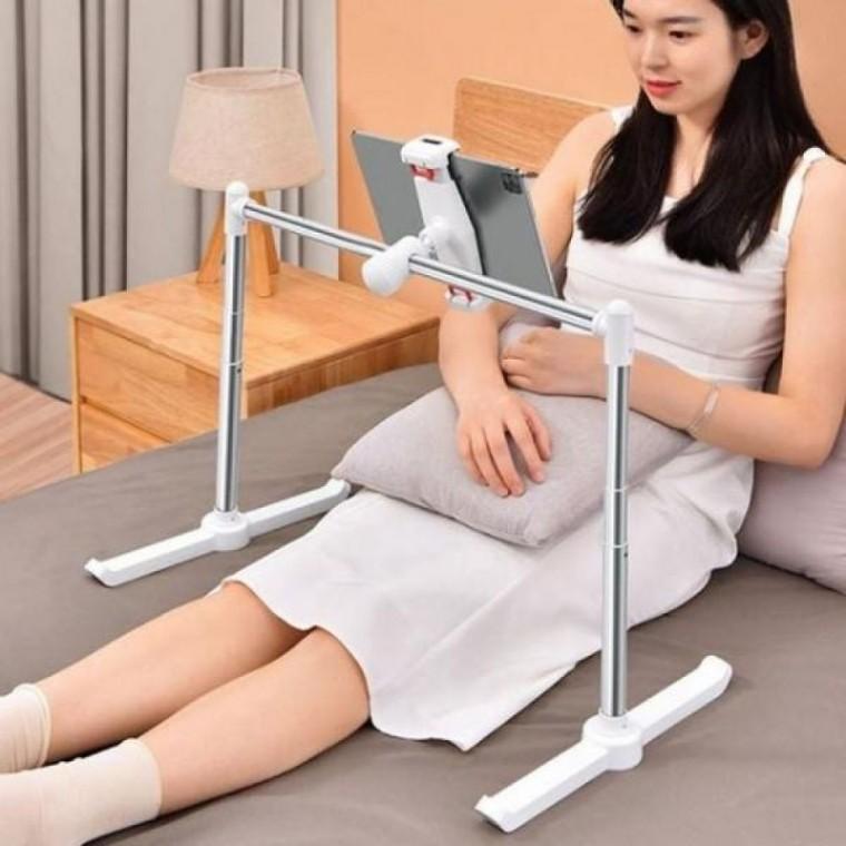 홀더 개인방송 태블릿 받침대 쇼파 브이로그 항공샷 항공샷 침실 누버바 스탠드형 거치대 태블릿 폰