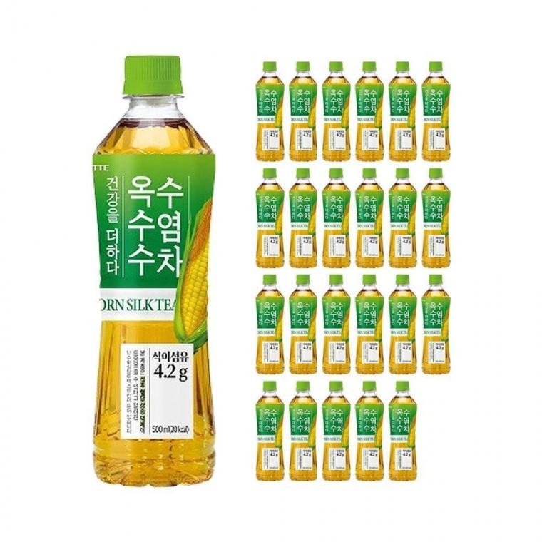 루미나D 롯데 더하다 옥수수수염차 500mlx24