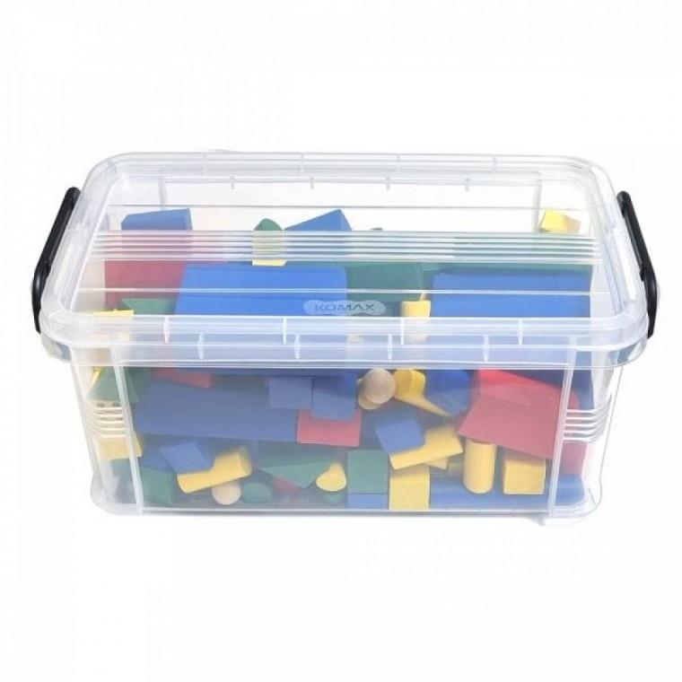 토루랜드 여러가지 나무도형 대용량 - 모양 155pcs 보관케이스