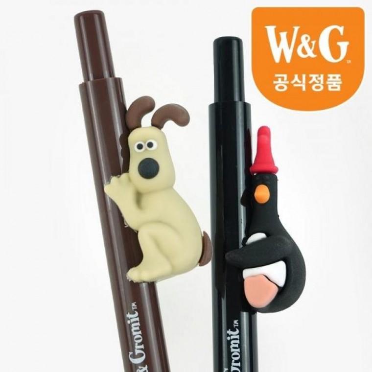 허그 캐릭터 볼펜 필기구 세트 20개입