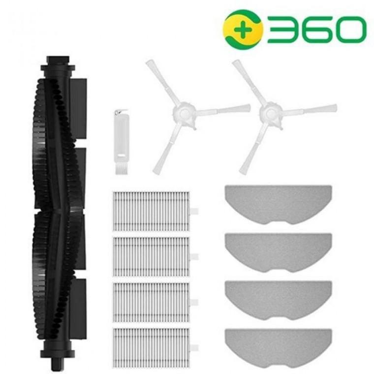 치후360 로봇청소기S8 걸레필터브러쉬 부품세트구성