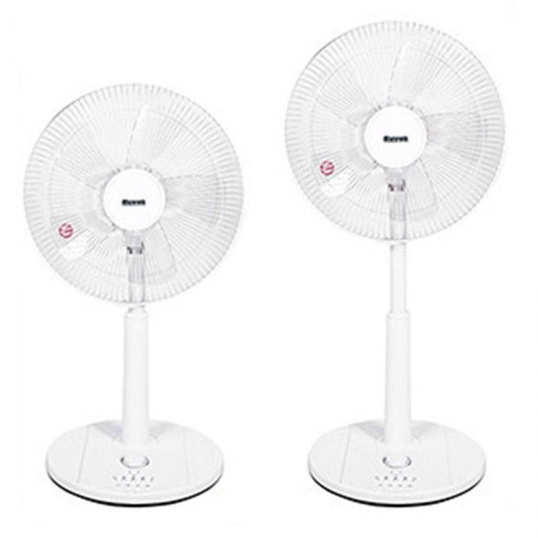 좌석식 스탠드 14형 선풍기 타이머 5엽 저소음 강력 루베크140F