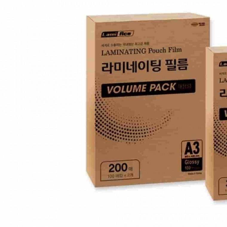 라미네이팅필름 A3 200매 사진코팅 코팅필름 문서코팅 손코팅필름