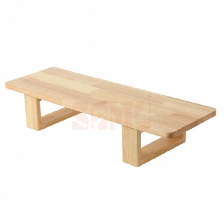 원목 모니터 받침대60cm 내추럴 책상모니터받침대 원목모니터받침대와이드