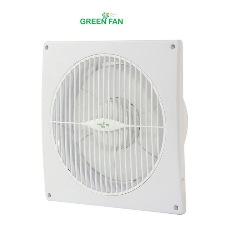 그린팬 KAV30 자동계폐식 저소음 환풍기 날개30cm