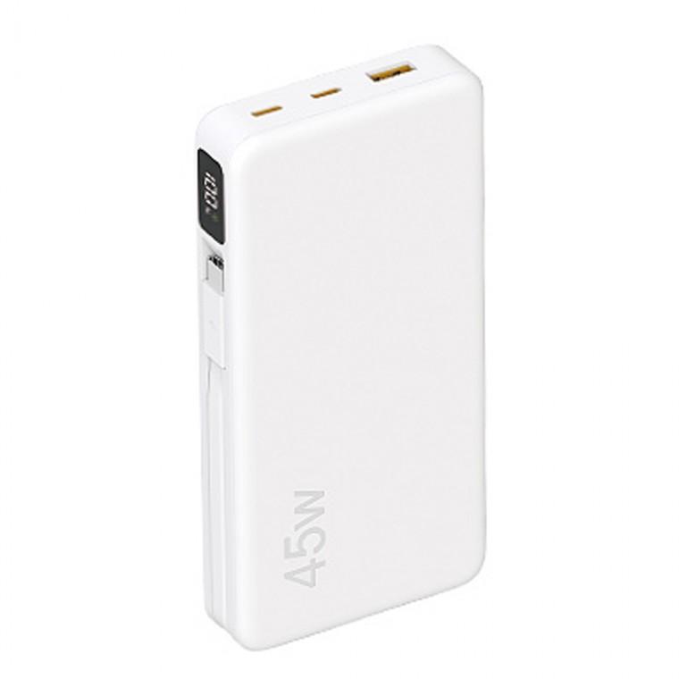 드리온 보조배터리 초고속 45W 일체형 20000mAh C타입 (D-PD45W-20000)