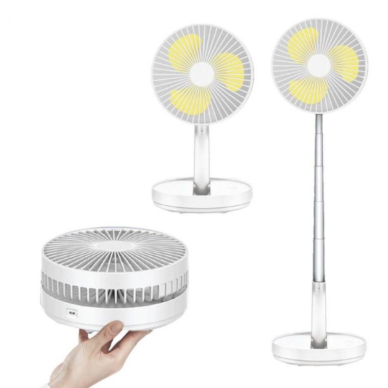 삼우 백색 접이식 폴딩 탁상용 미니 선풍기
