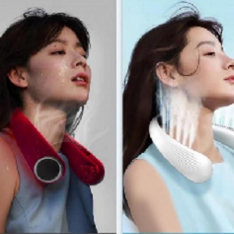 휴대용 목걸이 목걸이선풍기 선풍기 핸드 쿨목토시 휴대용선풍기 목풍기 접이식 손 넥쿨러
