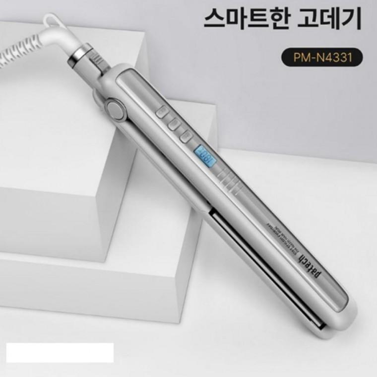 고데기 스마트 온도표시 자동전원차단 스마트 매직기 헤어스타일링기기 고데기