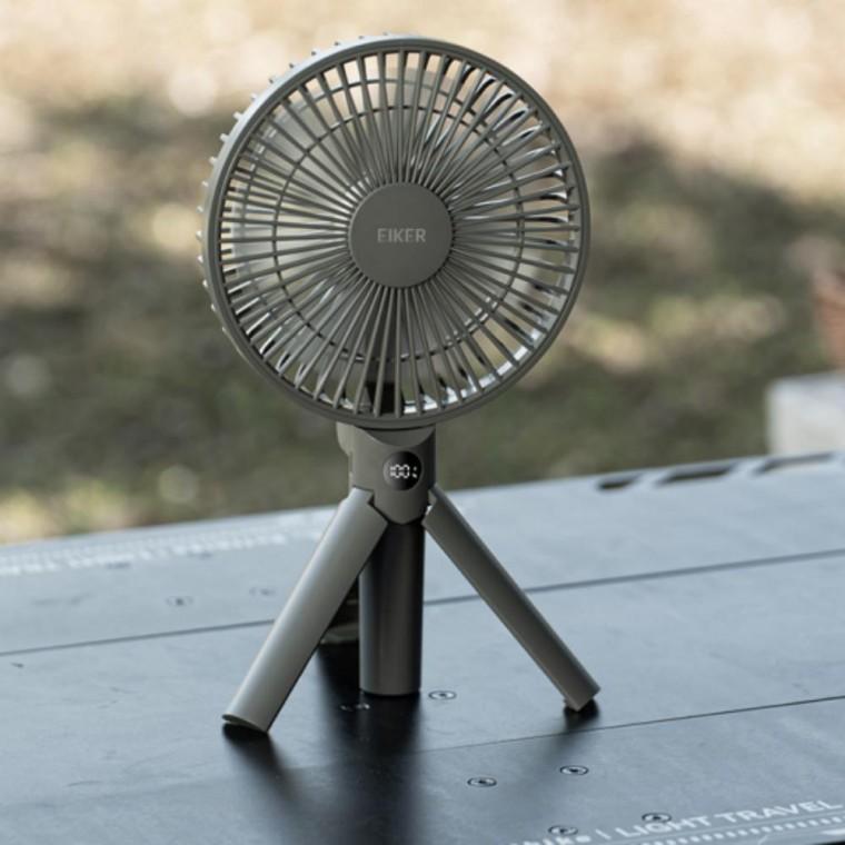 휴대용 탁상용 저소음 접이식 손풍기 거치대 무선 선풍기
