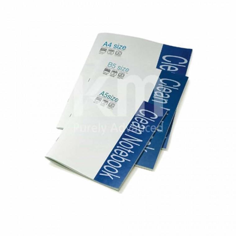 크린룸용 제본식 노트 A4 무진지 CLEANPAPER 클린노트
