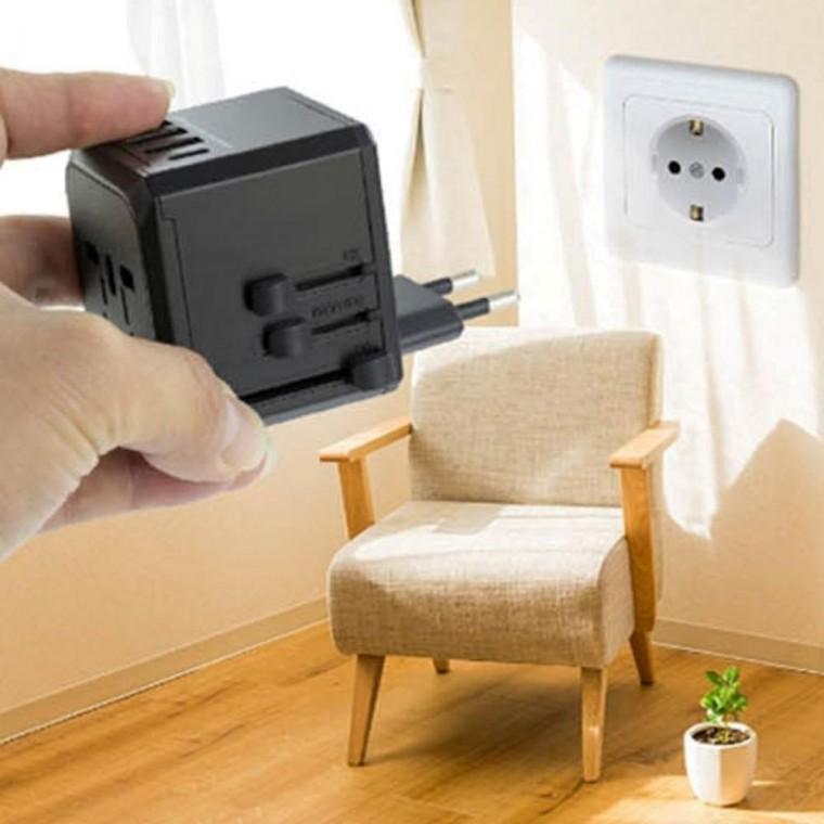 해외여행 필수템 고속충전 C타입 USB 고속 충전 동시 사용 멀티 어댑터