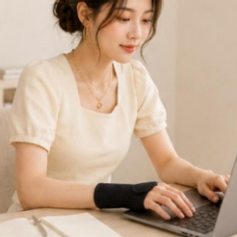 양손 사무실 철심 손목 스포츠 헬스 보호대 손목아대