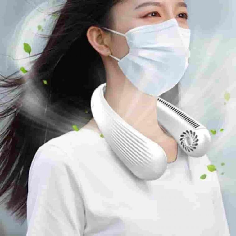 아이스쿨러 넥 선풍기 무선미니선풍기 목걸이형선풍기 휴대선풍기 충전선풍기 판촉물선풍기