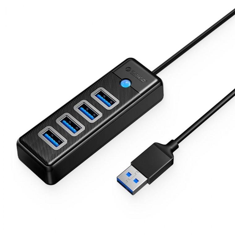 오리코 A타입 4포트 USB 허브 USB3.0 5Gbps PW4U-U3