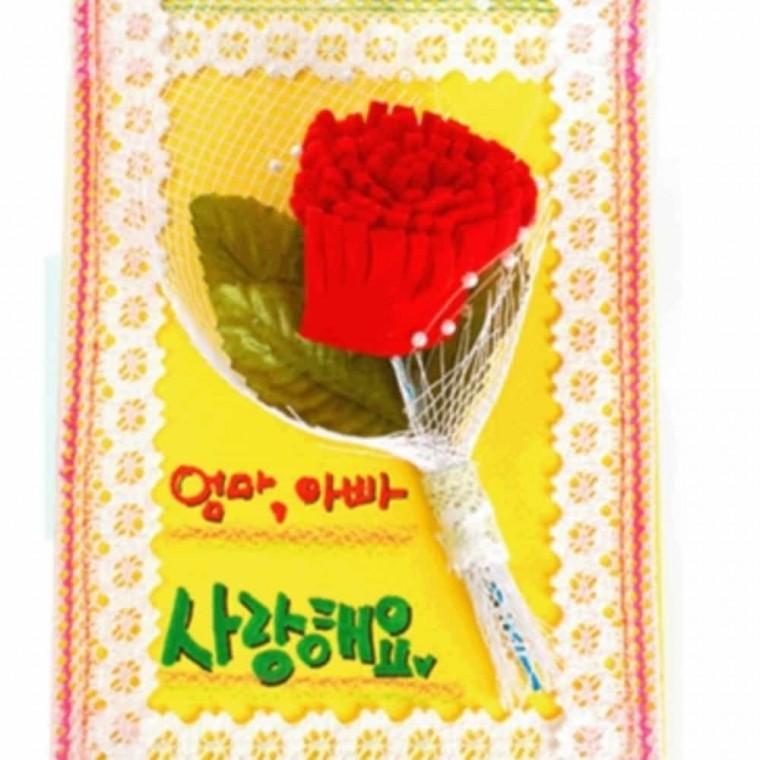 어버이날카드만들기 카네이션 카드 만들기 5P 어버이날 감사카드 만들기