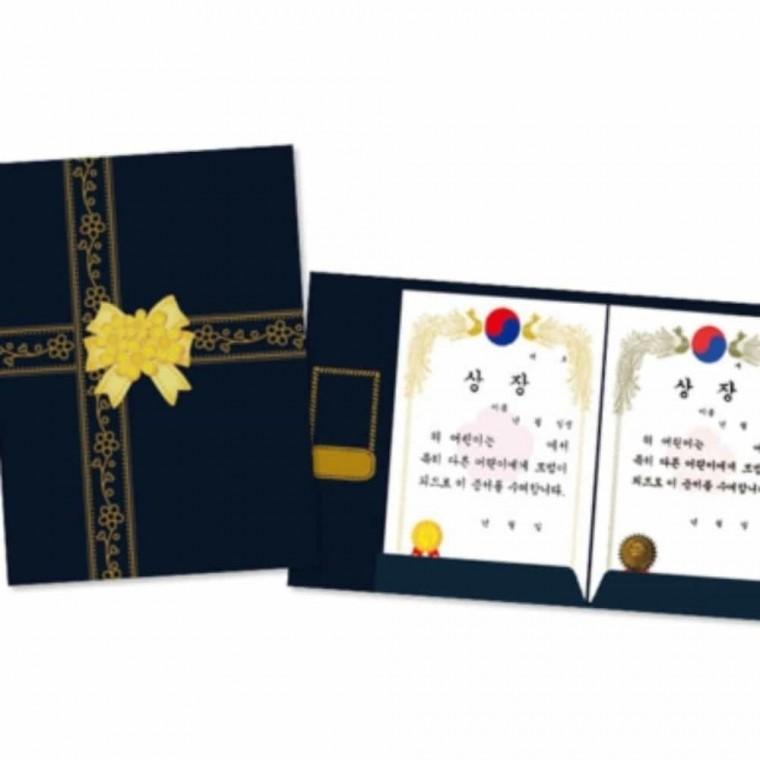 상장파일 종이 바인더 10장 서류정리 문서보관 제본용 바인더