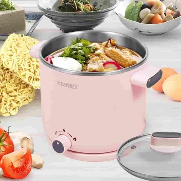 전기쿠커 1.5L 주방가전 여행용전기냄비 자취생필수템 분리형전기포트 미니전기냄비