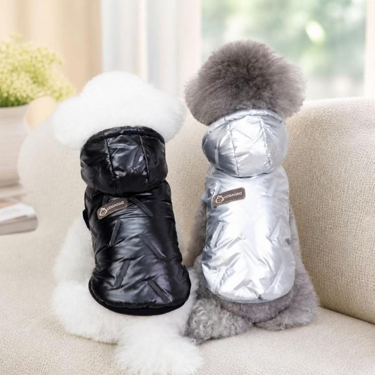 우주복 무드 반려견 모던 패딩 조끼 고양이 외출복 유치원 의류